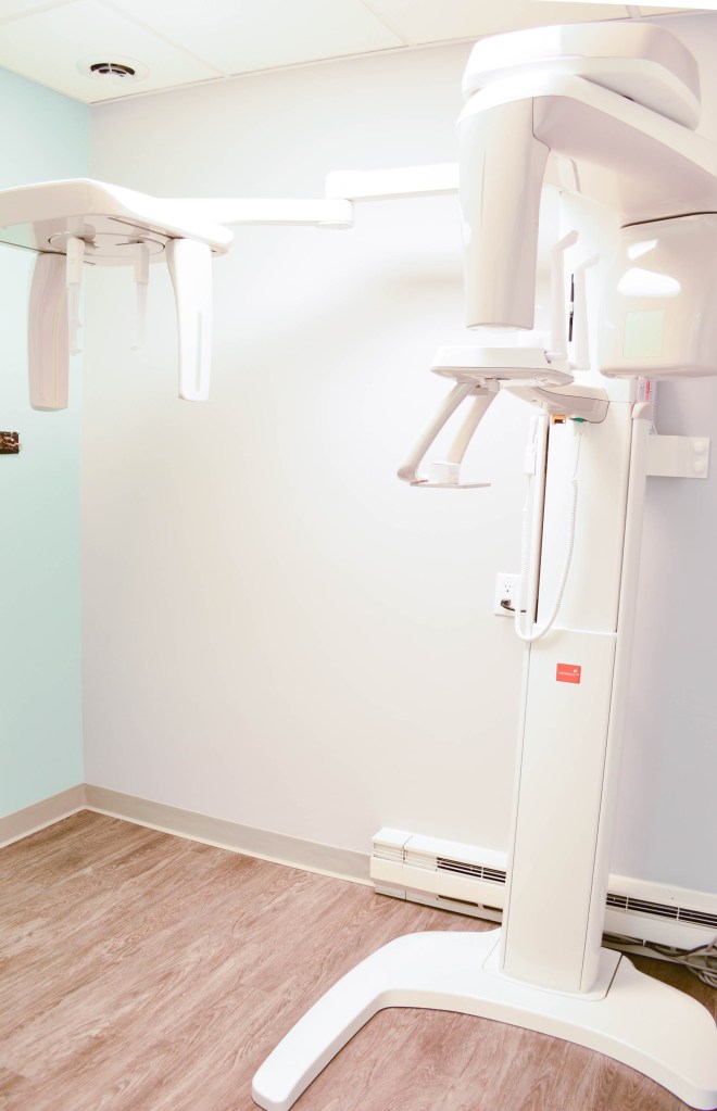 Interior photo: X-ray machine for orthodontist office in Somerville NJ Orthodontics Digital X-Ray Machine
