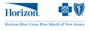 Logo: orizon Blie Cross Blue Shield of New Jersey