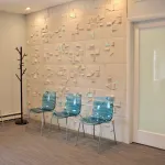 Interior photo: Newly renovated waiting room of Mint Braces in Somerset NJ