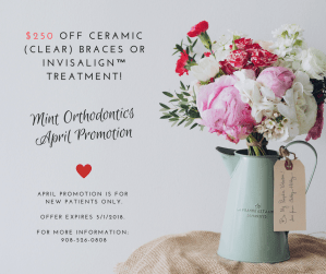 April 2018 Invisalign promotion graphic