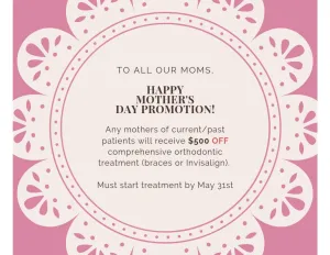 May 2019 Mothers Day promotion graphic