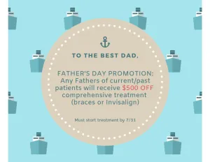 June 2019 Fathers Day promotion graphic