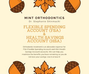 Graphic: Orthodontic treatment is an allowable expense for FSA and HSA accounts