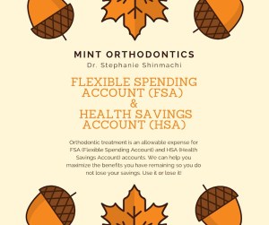 Graphic: Orthodontic treatment is an allowable expense for FSA and HSA accounts